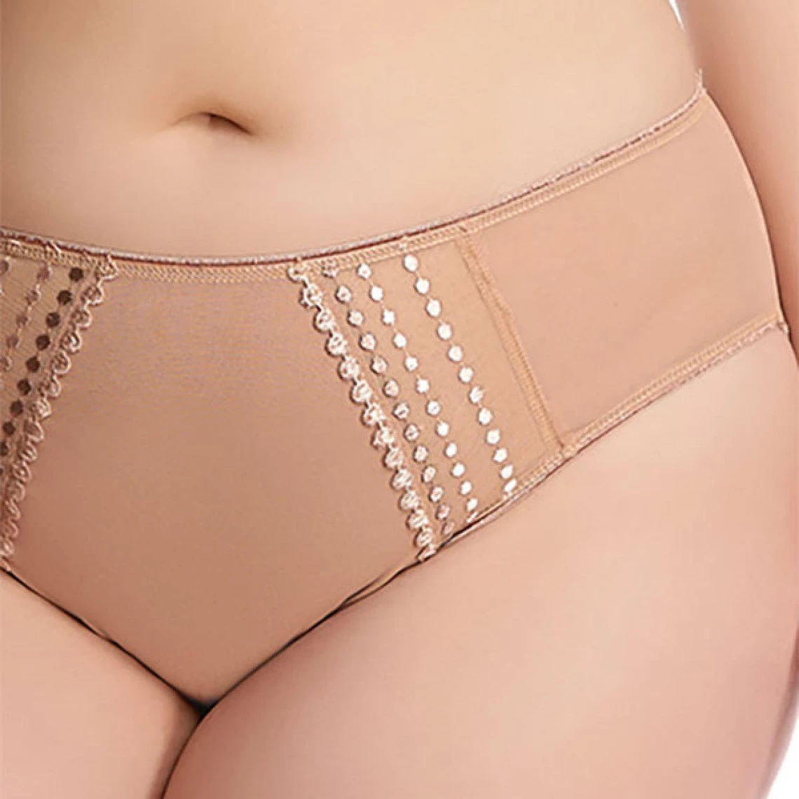 Slip Elomi - Café Au Lait 4 Slip Elomi - Café Au Lait – Image 2