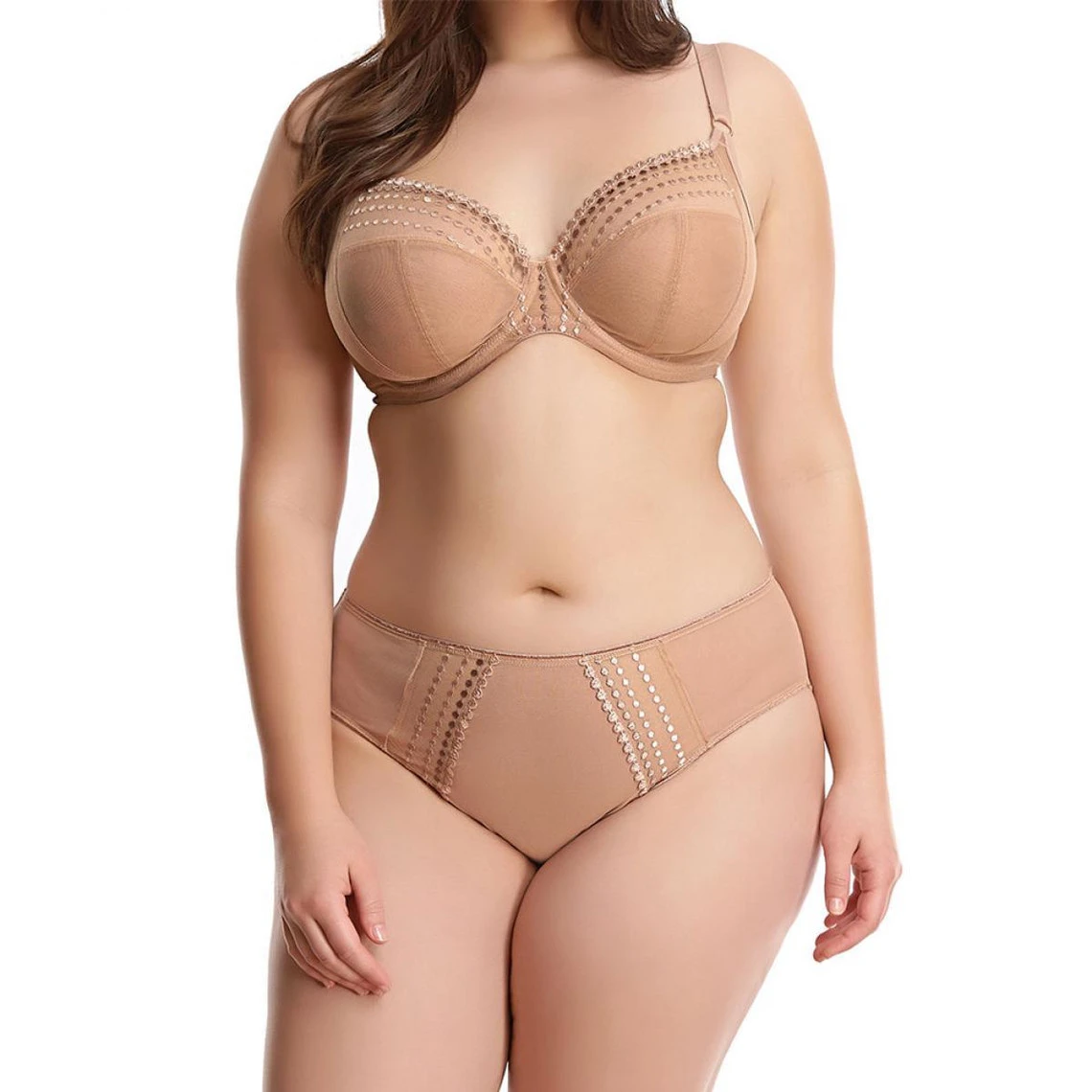 Slip Elomi - Café Au Lait 9 Slip Elomi - Café Au Lait – Image 7