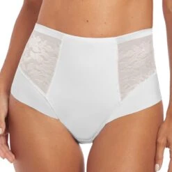 Slip Taille Haute Fantasie ILLUSION Blanc