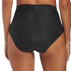 Slip Taille Haute Fantasie ILLUSION Noir -Panache Soldes Magasin slip taille haute noir 308367 2 1200x1200