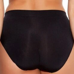 Slip Taille Haute Wacoal B.SMOOTH Black -Panache Soldes Magasin slip taille haute wacoal b smooth black 3 1200x1200