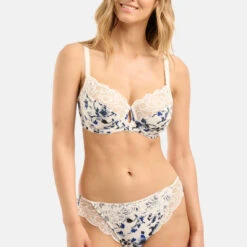 Culotte Taille Medium Ariane - Bleue -Panache Soldes Magasin slip taille medium ariane bleu 3426474 5 1140x1140