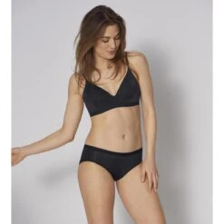 Sloggi Soutien-gorge Ampliforme Sans Armatures - Noir -Panache Soldes Magasin soutien gorge ampliforme sans armatures noir 1273161 4 1200x1200