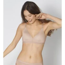 Sloggi Soutien-gorge Ampliforme Sans Armatures - Nude