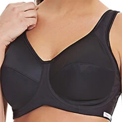 Soutien-gorge De Sport à Armatures Noir -Panache Soldes Magasin soutien gorge de sport a armatures freya active core noir 3 1140x1140