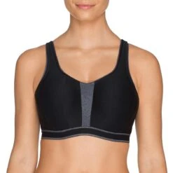 Soutien-gorge De Sport Rembourré PrimaDonna Sport THE SWEATER Black -Panache Soldes Magasin soutien gorge de sport rembourre primadonna sport the sweater black 8 1200x1200