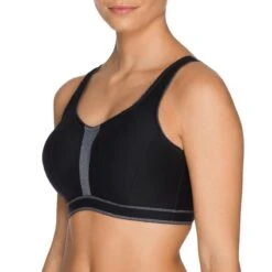 Soutien-gorge De Sport Rembourré PrimaDonna Sport THE SWEATER Black -Panache Soldes Magasin soutien gorge de sport rembourre primadonna sport the sweater black 9 1200x1200