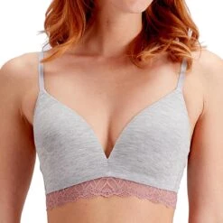 Soutien-gorge Moulé Sans Armatures Gris