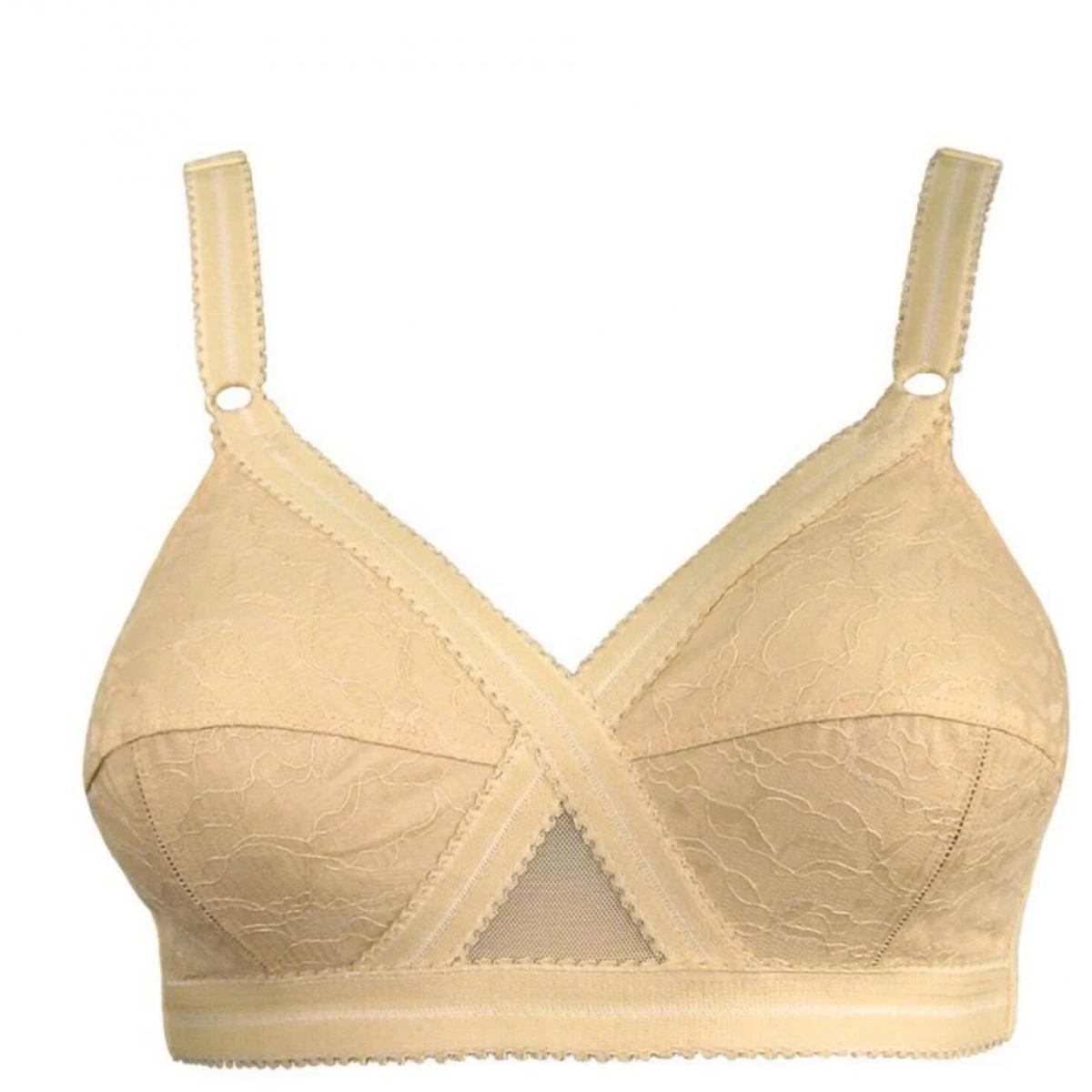Soutien-Gorge Sans Armature Chair Playtex Coeur Croisé 3 Soutien-Gorge Sans Armature Chair Playtex Coeur Croisé