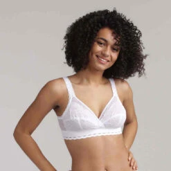 Playtex Soutien-gorge Dentelle Sans Armatures Blanc -Panache Soldes Magasin soutien gorge sans armatures blanc 3360822 1140x1140
