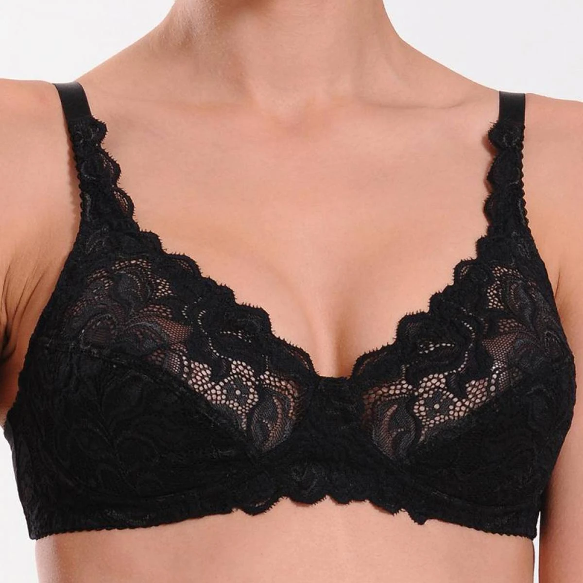 Soutien-gorge Sans Armatures Noir 4 Soutien-gorge Sans Armatures Noir – Image 2