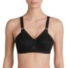 Soutien-Gorge Sans Armatures Noir Playtex Coeur Croisé