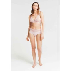 Soutien-gorge Plongeant Sans Armatures Dentelle - Rose -Panache Soldes Magasin soutien gorge sans armatures rose 3398066 4 1140x1140