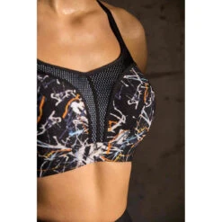 Panache Soutien-gorge Sportif Armatures En Maille Respirante à Bretelles Larges - Multicolore -Panache Soldes Magasin soutien gorge sportif armatures multicolore 3406338 7 1140x1140