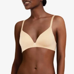 Chantelle Soutien-gorge Triangle Sans Armatures - Beige
