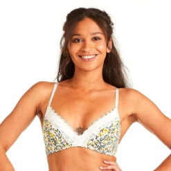 Soutien-gorge Triangle Sans Armatures - Blanc