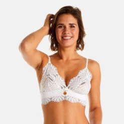 Soutien-gorge Triangle Sans Armatures - Blanc -Panache Soldes Magasin soutien gorge triangle sans armatures blanc tsar 3439336 6686348 48 1140x1140