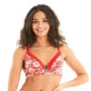 Soutien-gorge Triangle Sans Armatures - Rouge