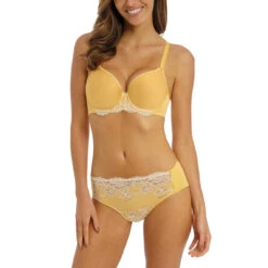 Culotte FLORILEGE Jaune -Panache Soldes Magasin we600755 hoy alt1 wacoal florilege honey brief 3433868 8 1140x1140